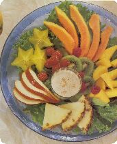 tropical fruit platter
